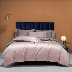 100% Cotton Bedlinens Twin Queen King Family Size Set Flat Sheet Duvet Cover Bedding (B Twin)