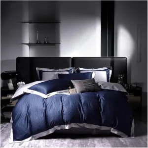 1000 Thread Count Sheet Set – Egyptian Cotton Bed Sheets Soft Sateen Weave Quality Luxury Bedding Compatible with All Seasons(B,Twin)
