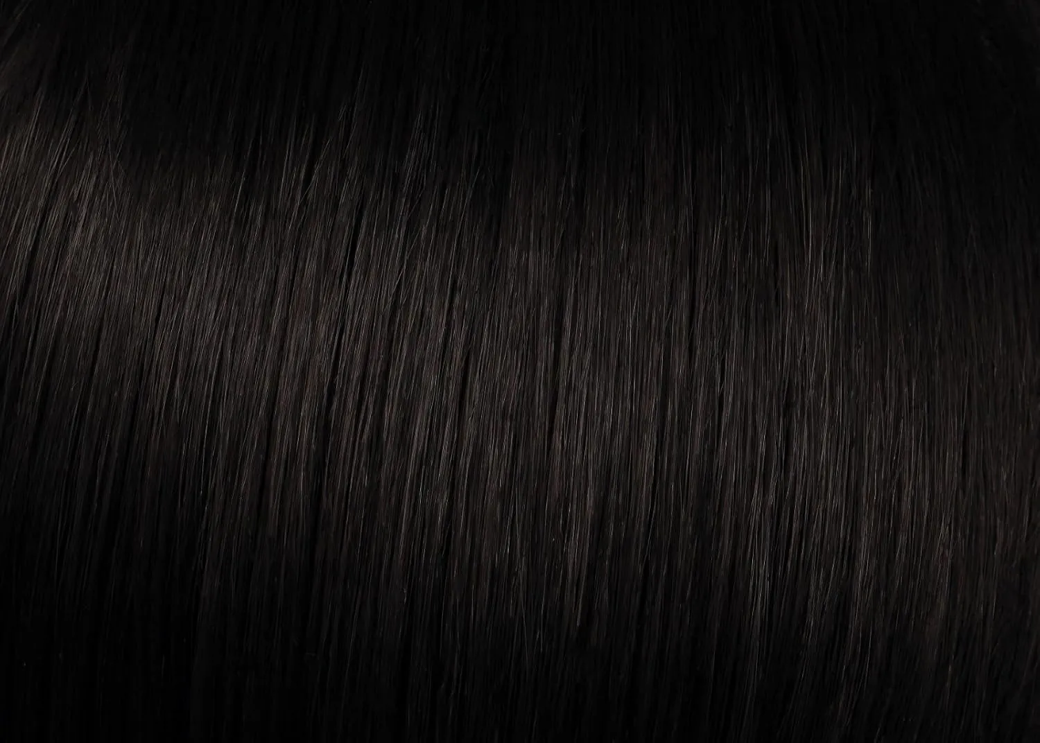 12" Simply Straight Pony Color R2 Ebony - Hairdo Wrap-Around Hook-and-Loop Attachment Ponytail Tru2Life 100% Heat Friendly Synthetic Braid or Curly Hairpiece Cola de Caballo Hairloss Booket