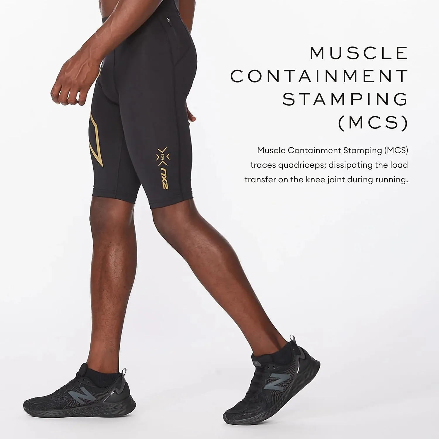 2XU Men's Light Speed Compression Shorts for Running and Active Sports