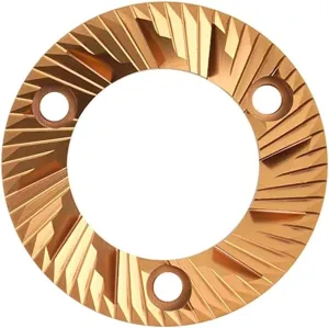 64mm Flat Burr with Titanium plating Multi Purpose and Espresso Burr Fit for ECM DF64 P64 ODE MAZZER(64mm Espresso)