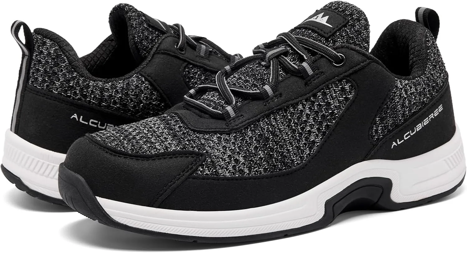 alcubieree OTR Mens Walking Shoes Diabetic Orthopedic Sneakers for Plantar Fasciitis