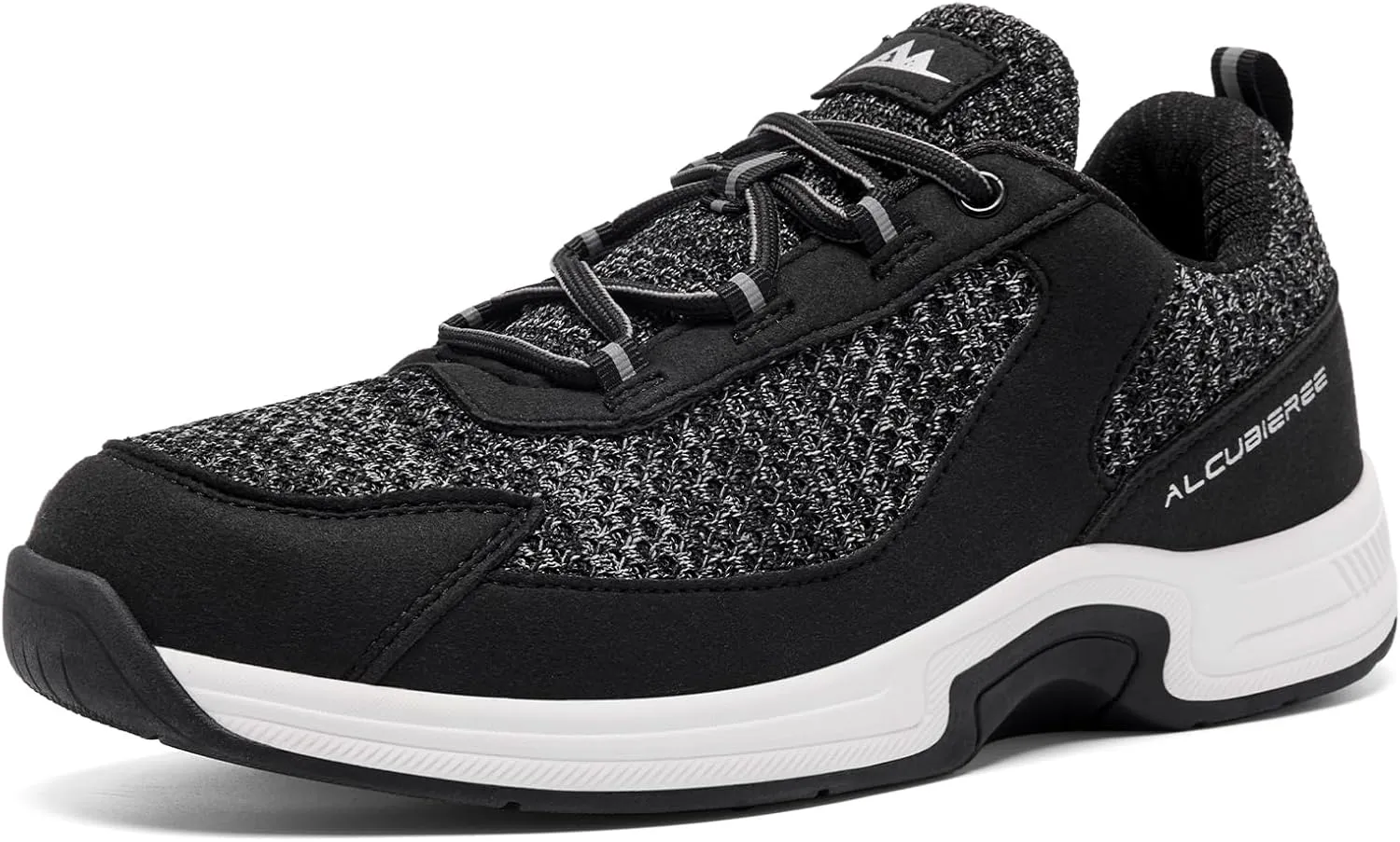 alcubieree OTR Mens Walking Shoes Diabetic Orthopedic Sneakers for Plantar Fasciitis