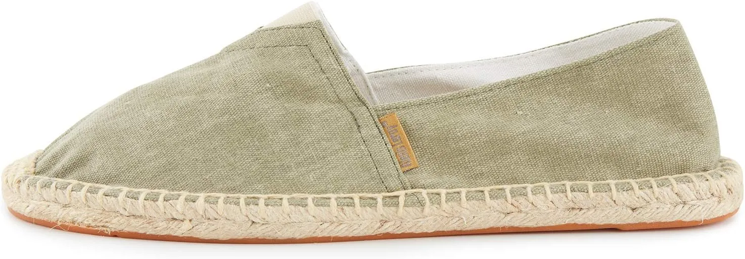 Alexis Leroy Men's Fashion Casual Canvas Slip on Flat Espadrilles