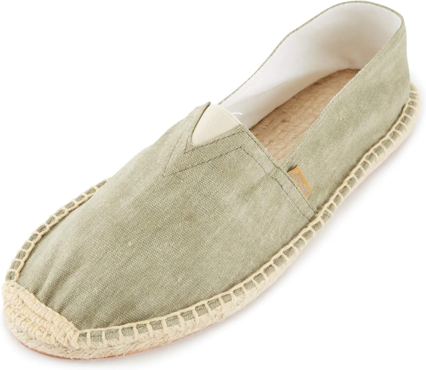 Alexis Leroy Men's Fashion Casual Canvas Slip on Flat Espadrilles