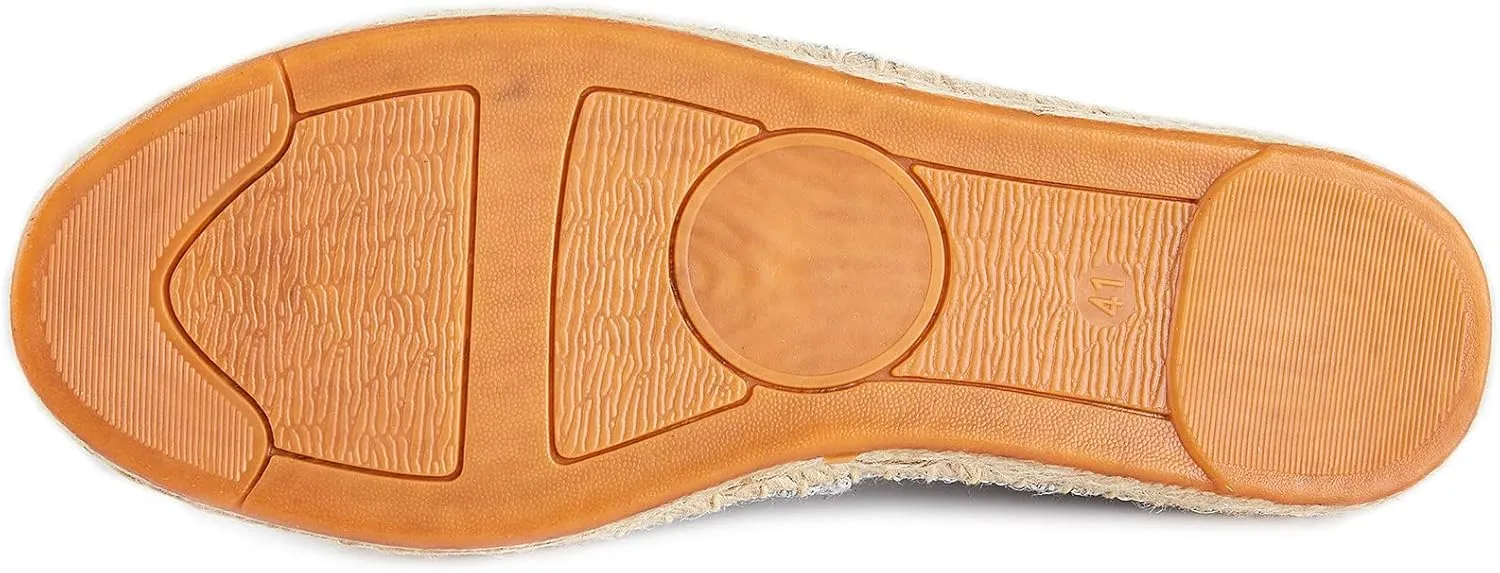 Alexis Leroy Men's Fashion Casual Canvas Slip on Flat Espadrilles