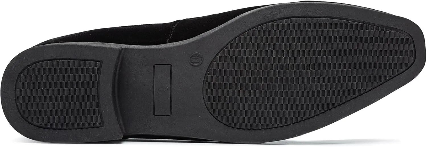 ALLY UNION MAKE FORCE Mens Loafers Dress Slip on Party Wedding Penny Smoking Shoes