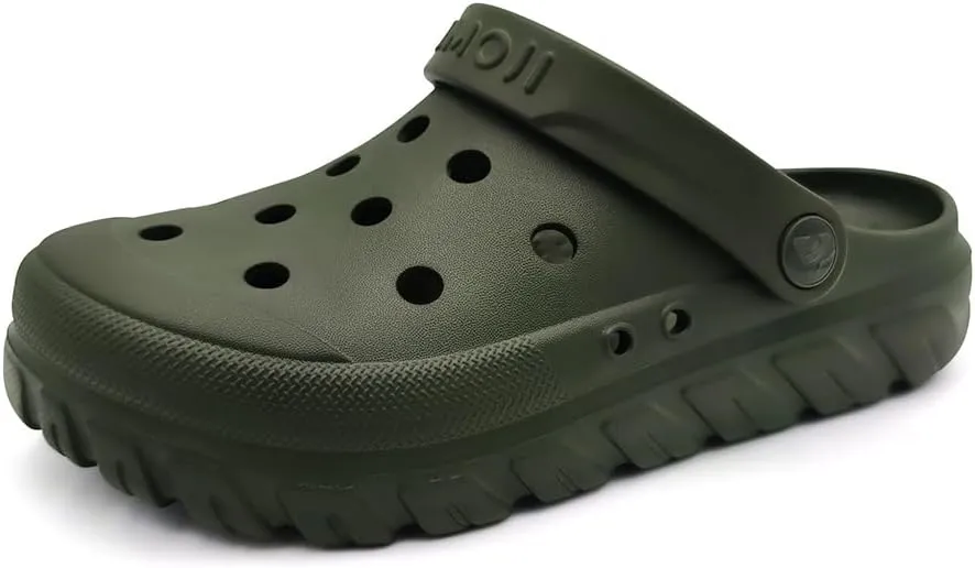 Amoji Unisex Garden Clogs Gardening Slip On Shoes CL212