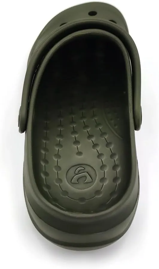 Amoji Unisex Garden Clogs Gardening Slip On Shoes CL212