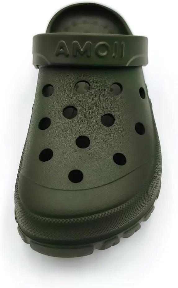 Amoji Unisex Garden Clogs Gardening Slip On Shoes CL212