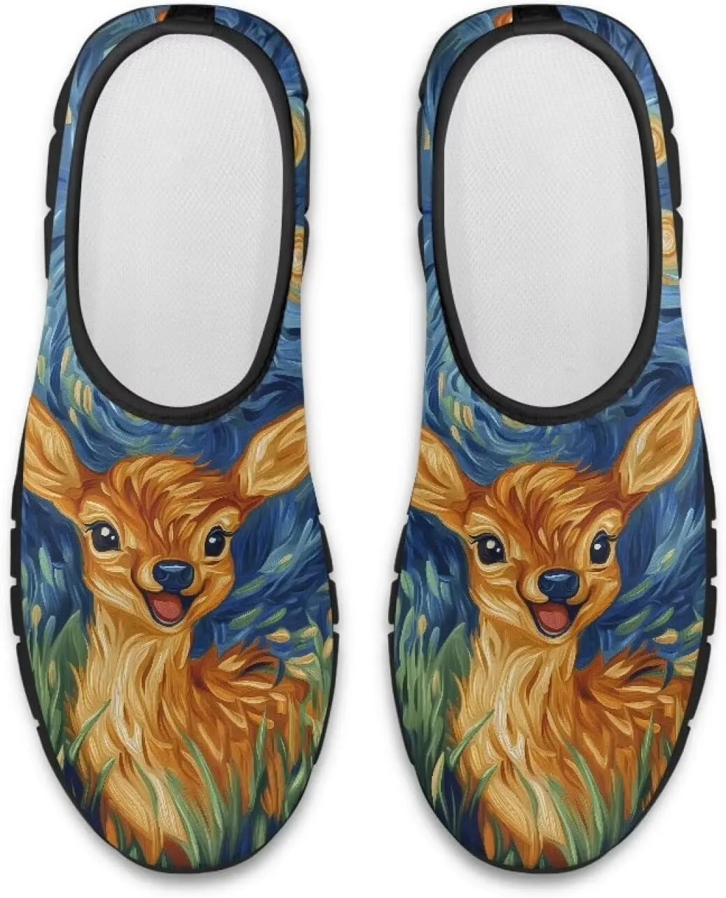 Animals Sneaker for Women Casual Low Top Lightweight Loafer Slip On Breathable Walking Sneaker for Women US 5.5-11.5