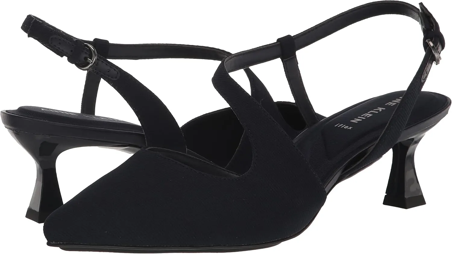 Anne Klein Womens Pointed Toe Dressy Kitten Heels