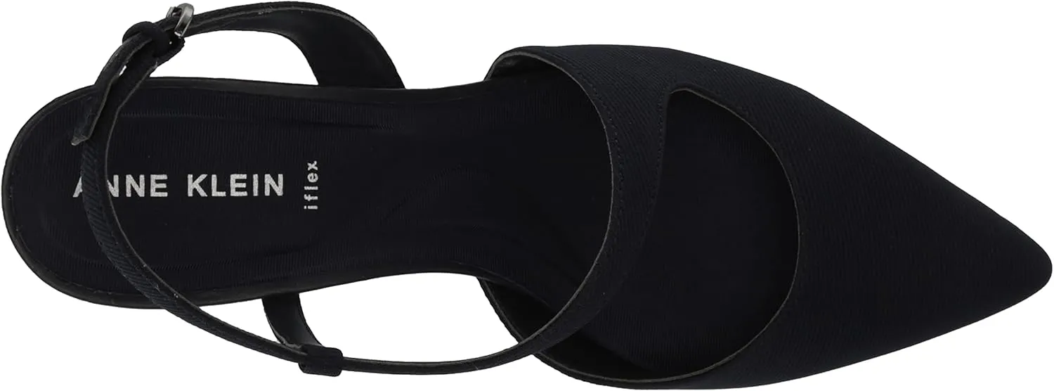 Anne Klein Womens Pointed Toe Dressy Kitten Heels