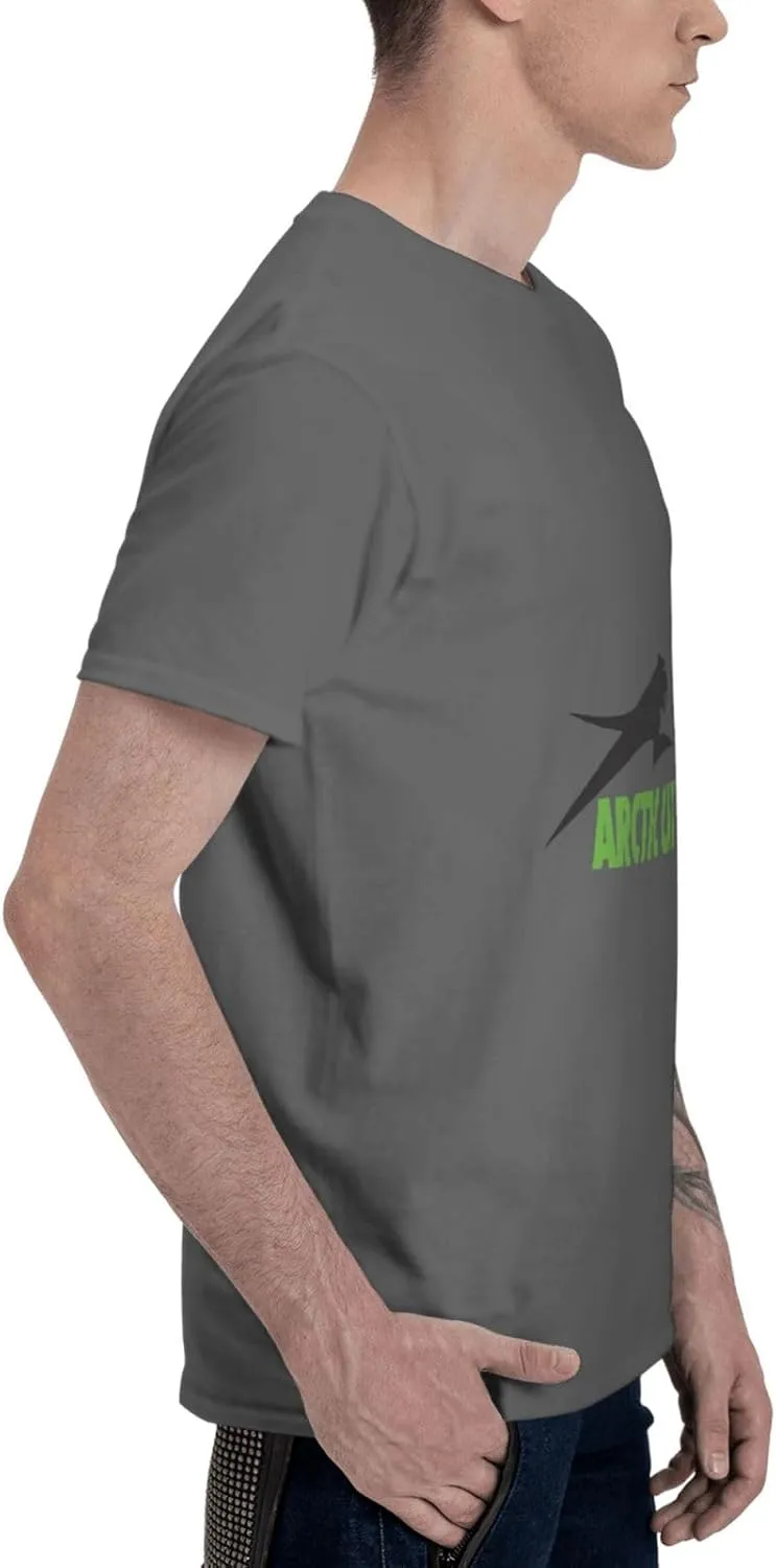 Arctic Cat Logo Men's T-Shirt, Cotton Short-Sleeved T-Shirt