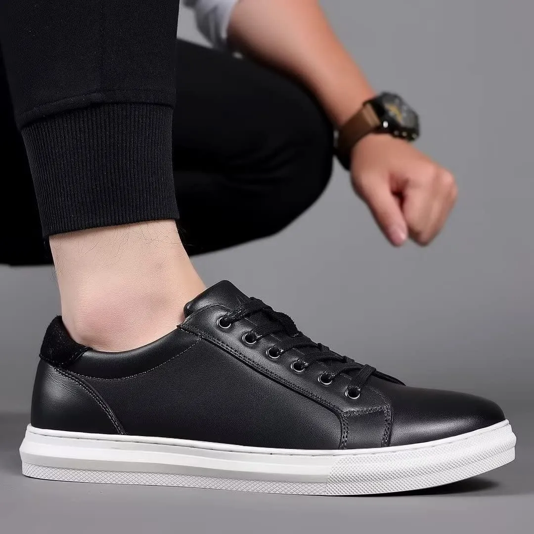Arkbird Leather Loafers, Casual Slip-On Sneaker Shoes for Men