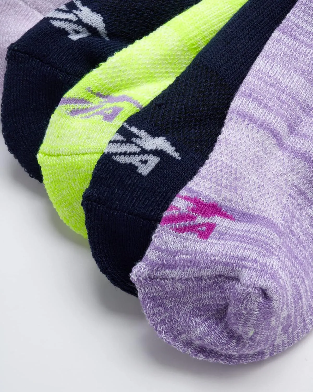Avia Women's Athletic No Show Socks - 10 Pack Performance Stretch Cushioned Low Cut Socks for Running and Workout (4-12)