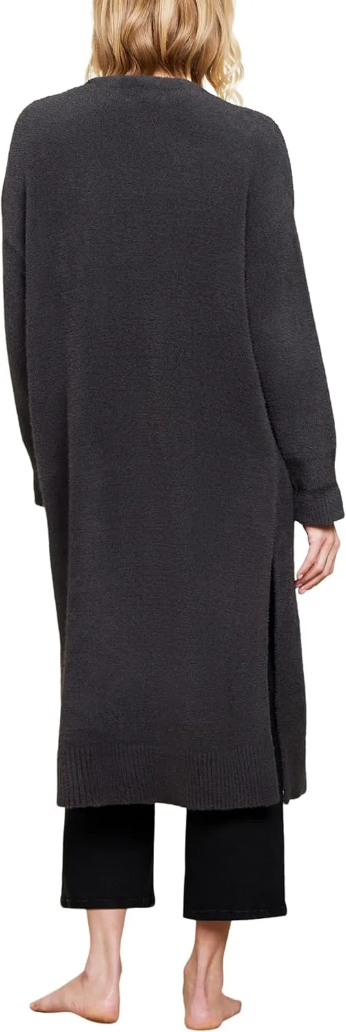 Barefoot Dreams Women's CozyChic Luxe High Slit Cardigan
