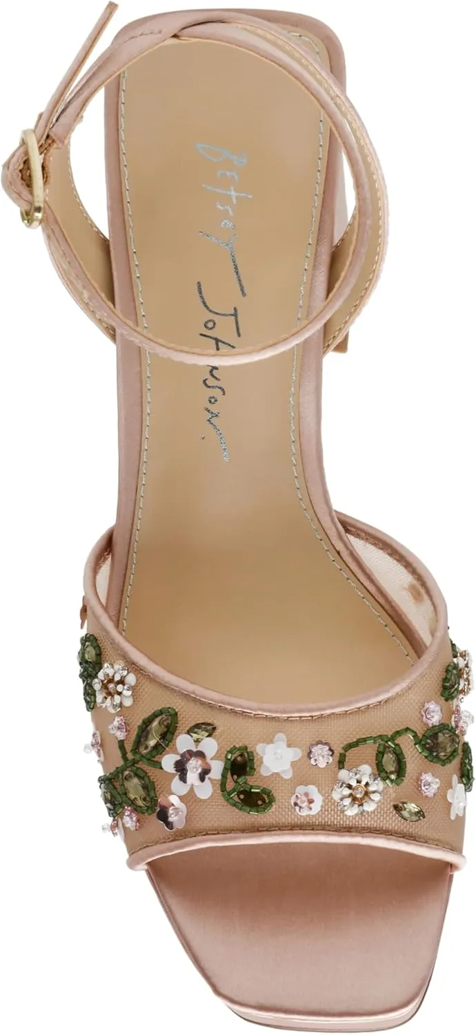 Betsey Johnson Women's Kirra Heeled Sandal