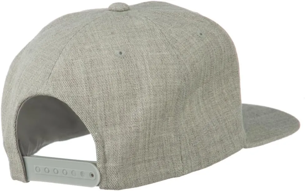 Big Diamond Embroidered Flat Bill Cap
