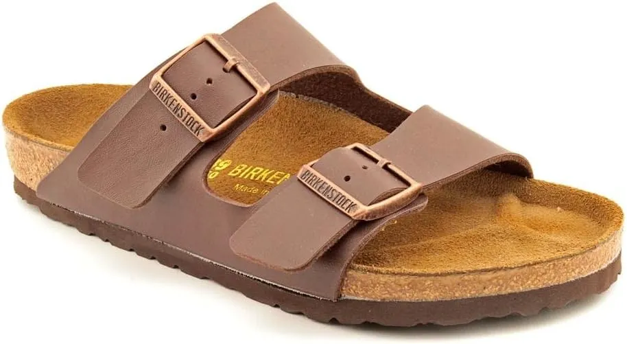 Birkenstock Arizona Unisex Leather Sandal Men's 5-5.5, Women's 7-7.5 Regular