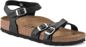 Birkenstock Women's Ankle Strap Granada SFB Black Oil LTR
