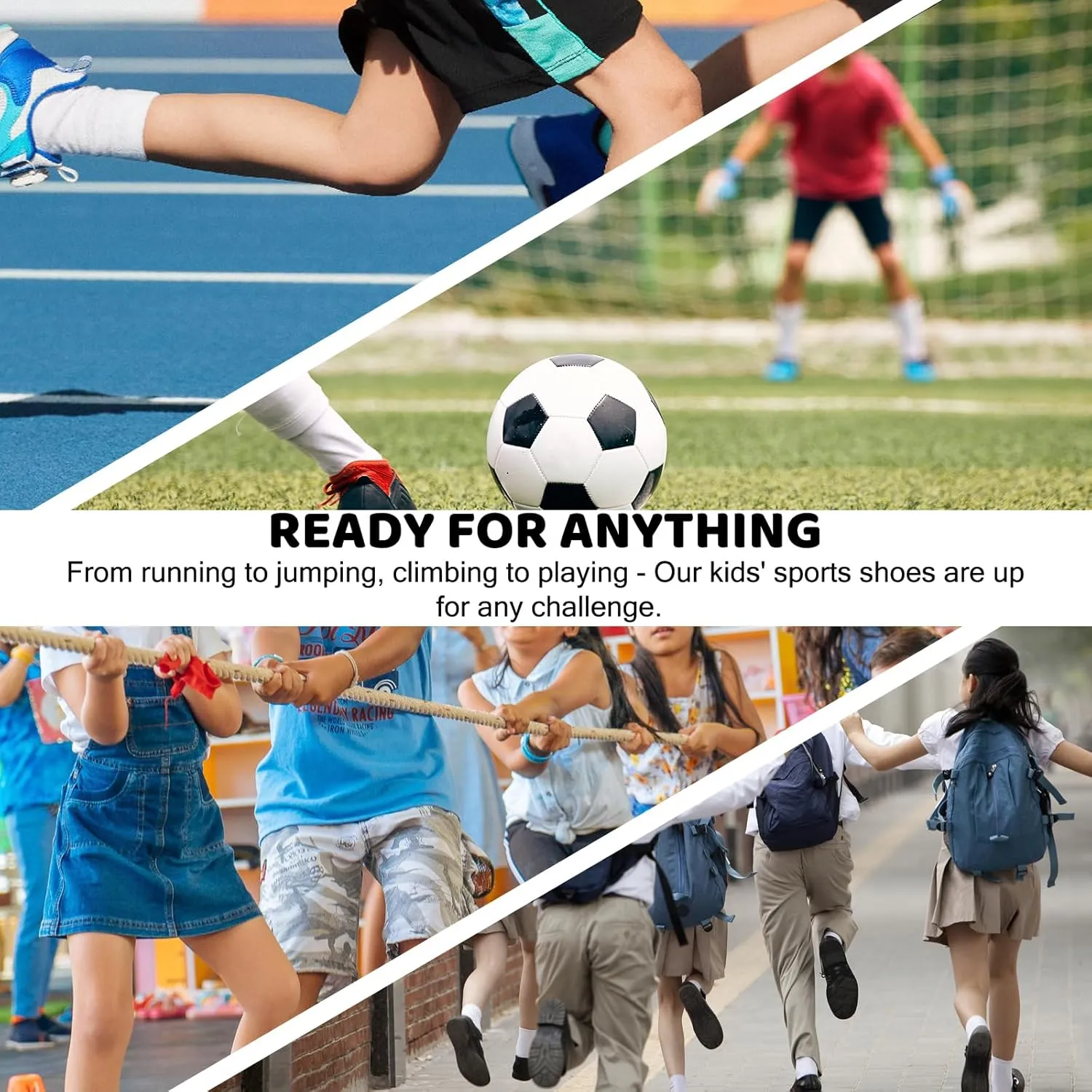 Boys Girls Sneaker for Little/Big Kid Running Shoes Lightweight Breathable Anti-Slip Sports Shoes