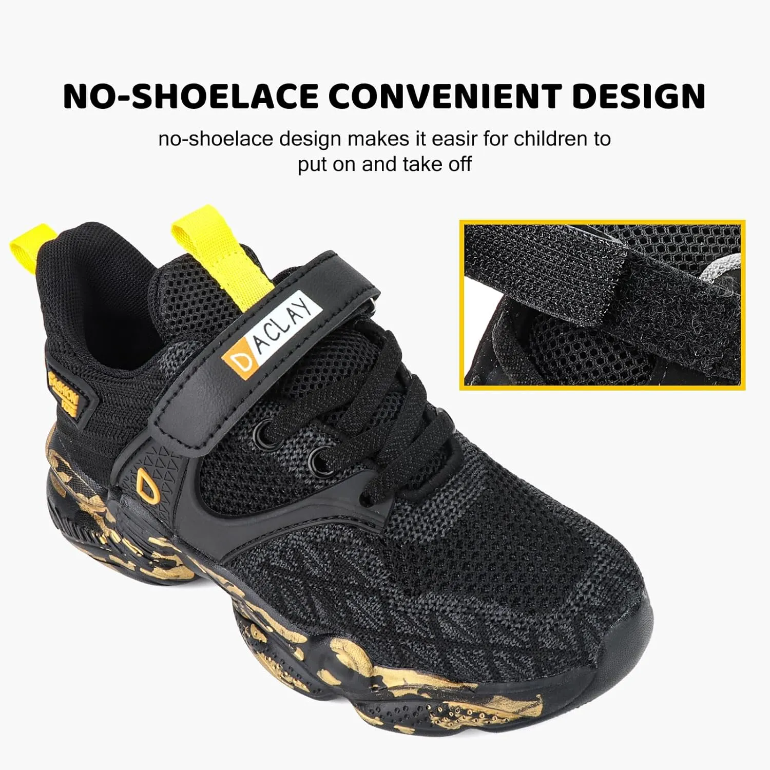 Boys Girls Sneaker for Little/Big Kid Running Shoes Lightweight Breathable Anti-Slip Sports Shoes
