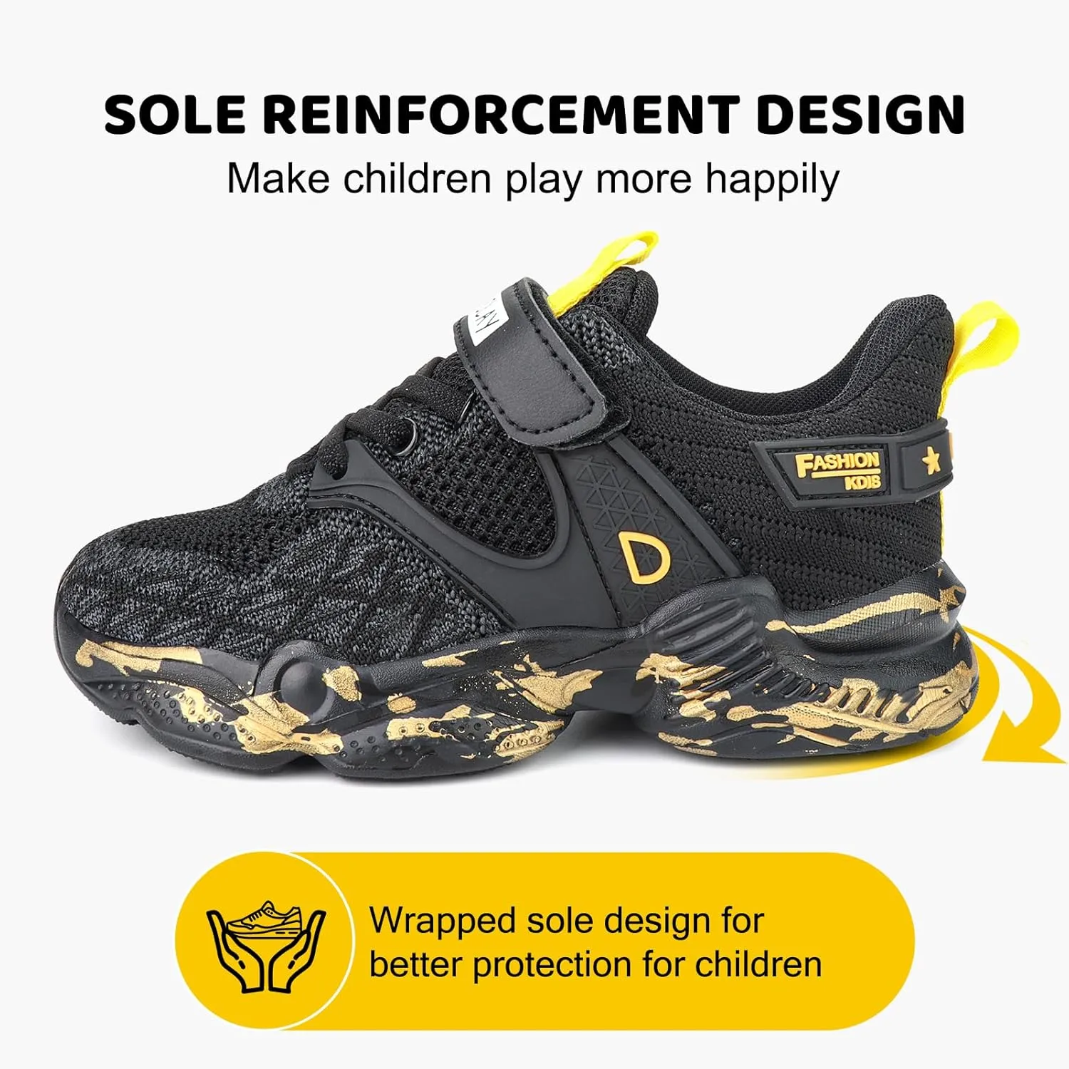 Boys Girls Sneaker for Little/Big Kid Running Shoes Lightweight Breathable Anti-Slip Sports Shoes