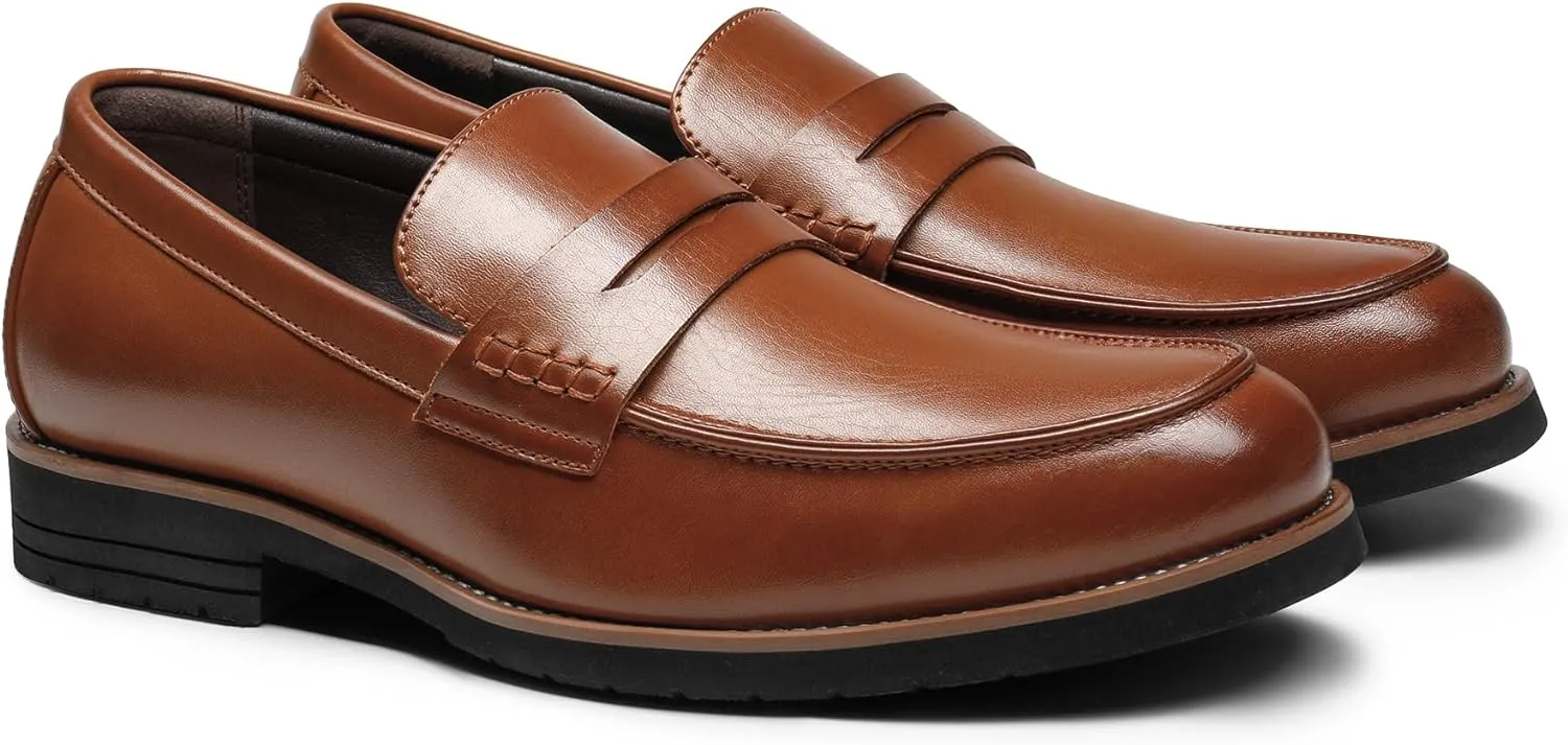 Bruno Marc Men's Dress Slip-on Penny Loafers Business Formal Shoes