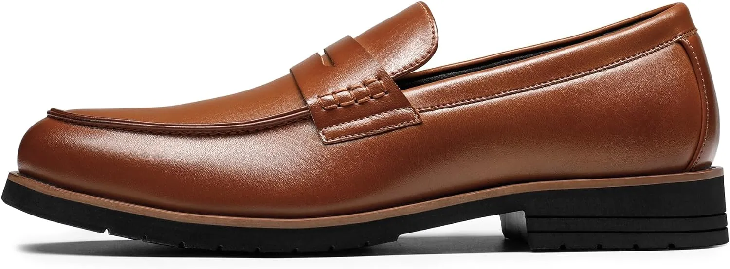 Bruno Marc Men's Dress Slip-on Penny Loafers Business Formal Shoes