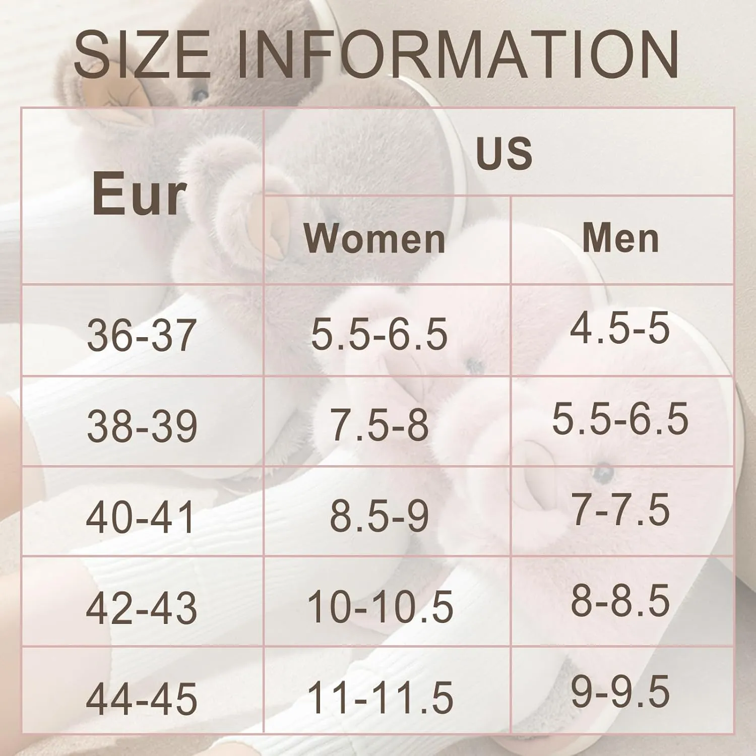 Bunny Slippers Cute Women Men Cozy Plush Couples Slipper Fuzzy Fall Winter Warm Home Footwear Animal Rabbit Memory Foam Indoor Non Slip Shoes