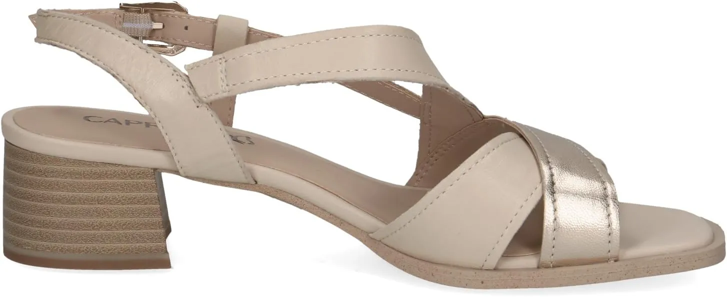 CAPRICE Women's Slingback Heeled Sandal