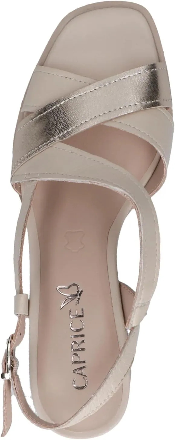 CAPRICE Women's Slingback Heeled Sandal
