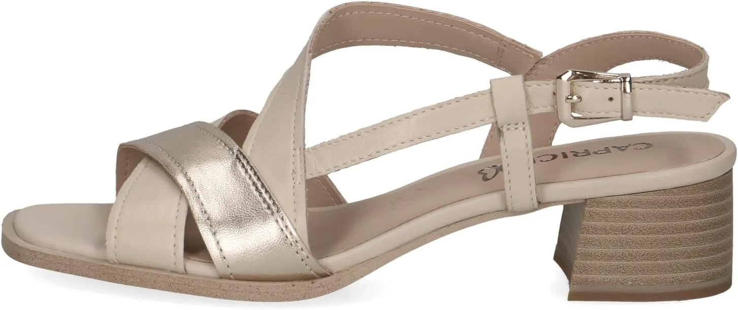CAPRICE Women's Slingback Heeled Sandal