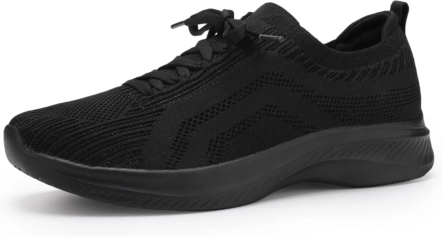 Casbeam Womens Running Shoes Ladies Slip on Tennis Walking Sneakers Lightweight Breathable Comfort Work Gym Trainers Stylish Shoes