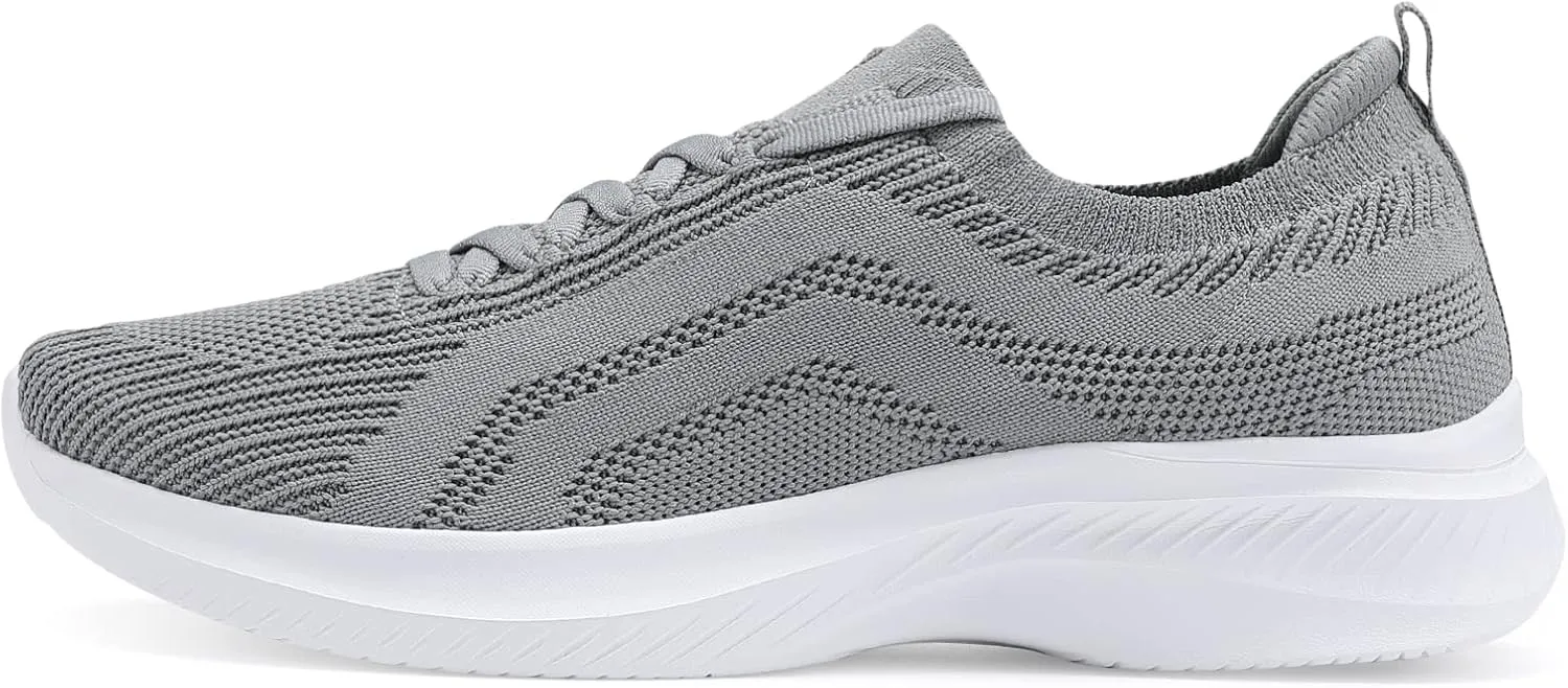 Casbeam Womens Running Shoes Ladies Slip on Tennis Walking Sneakers Lightweight Breathable Comfort Work Gym Trainers Stylish Shoes