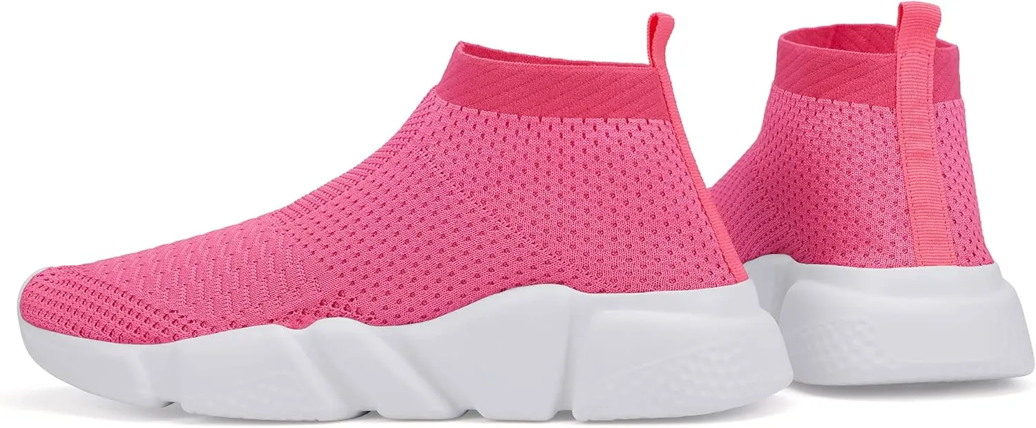 Casbeam Womens Running Shoes Ladies Slip on Tennis Walking Sneakers Lightweight Breathable Comfort Work Gym Trainers Stylish Shoes