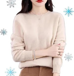 Cashmere Sweaters for Women, Womens 100% Cashmere Sweater, Fall/Winter Cashmere Sweaters, Warm, Cozy, Soft