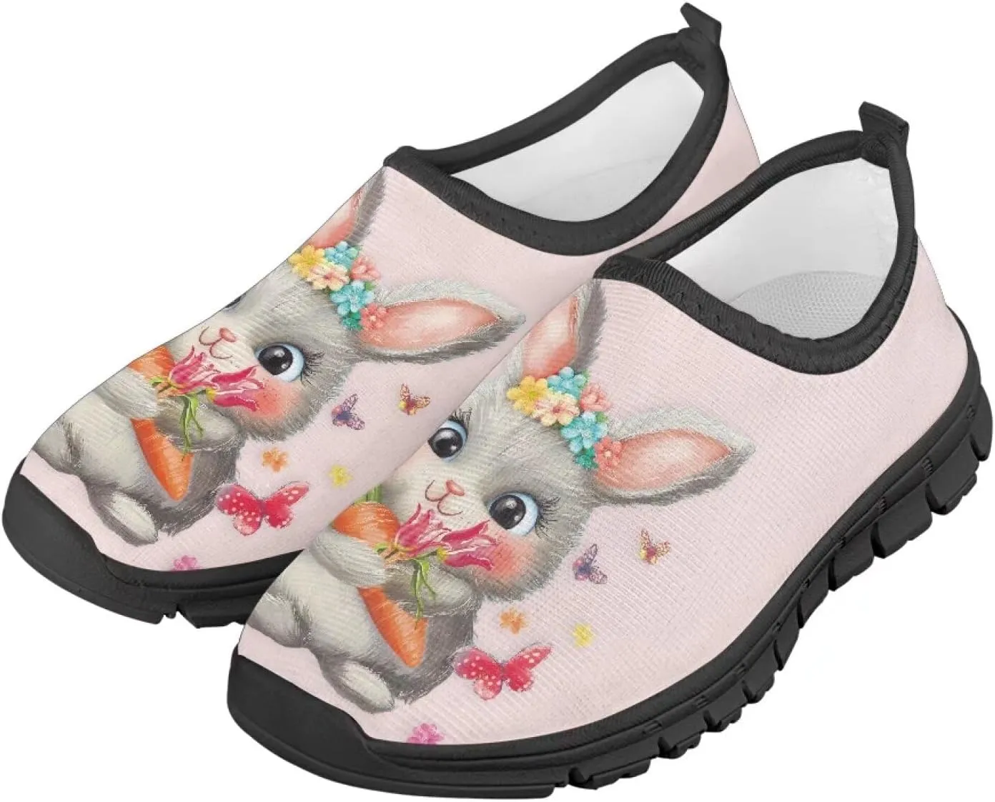Casual Breathable Mesh Girls Boys Slip On Shoes