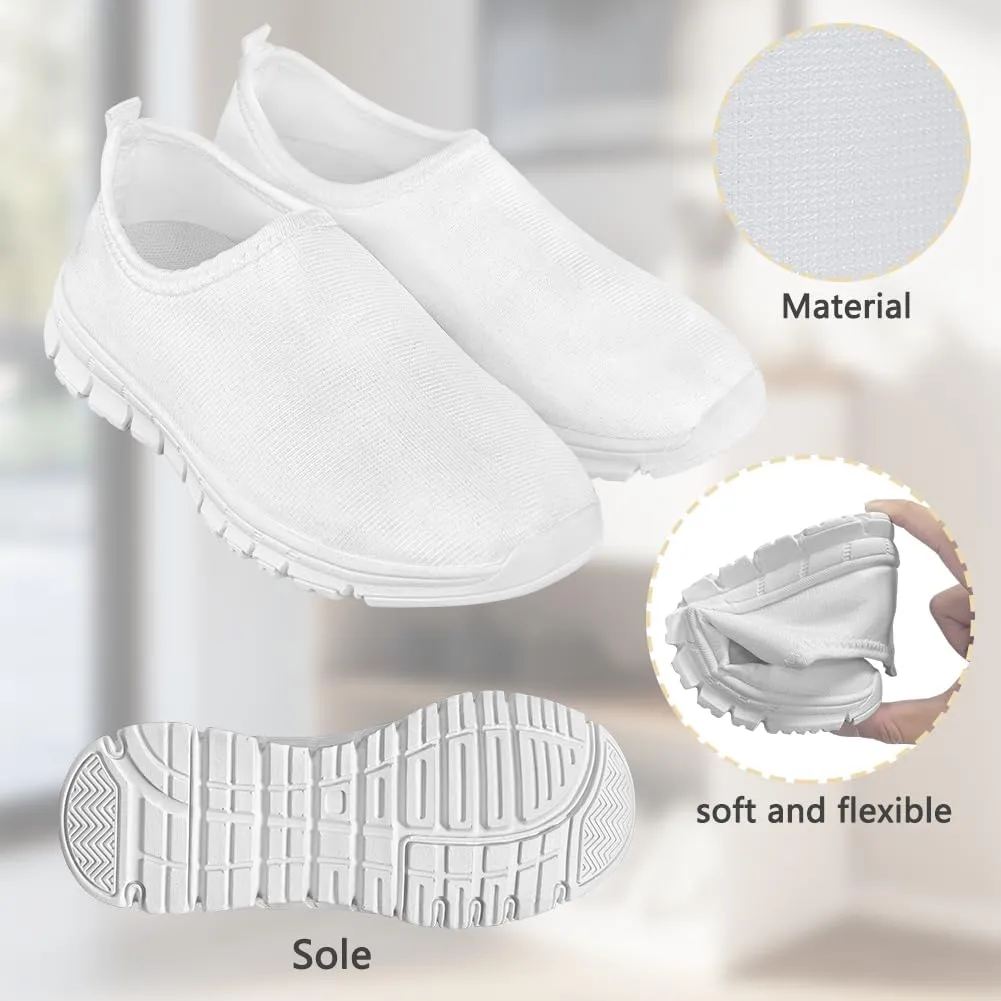 Casual Breathable Mesh Girls Boys Slip On Shoes