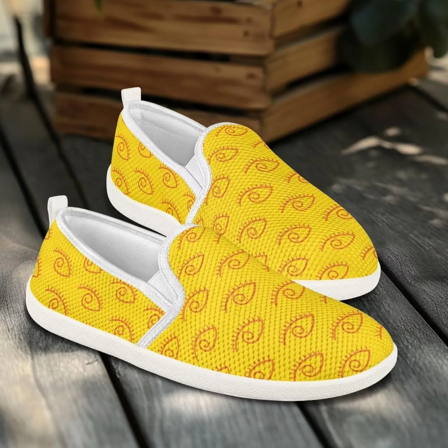 chaqlin Driving Loafers Fashion Women Mesh Flat Shoes Non Slip Wide Width Athletic Sneakers for Men Work Office Clipper