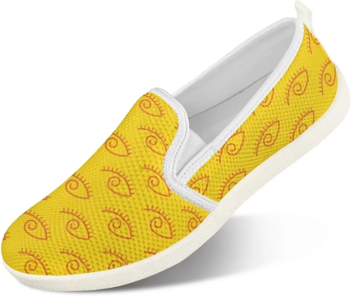 chaqlin Driving Loafers Fashion Women Mesh Flat Shoes Non Slip Wide Width Athletic Sneakers for Men Work Office Clipper