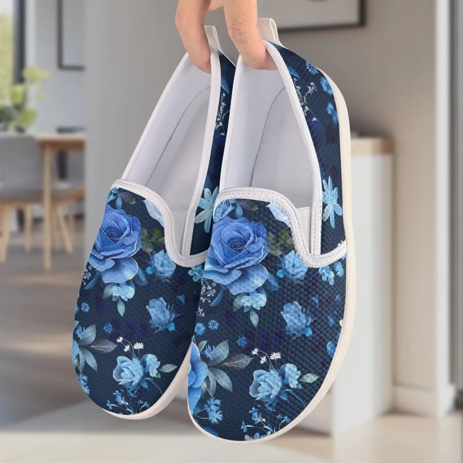 chaqlin Driving Loafers Fashion Women Mesh Flat Shoes Non Slip Wide Width Athletic Sneakers for Men Work Office Clipper