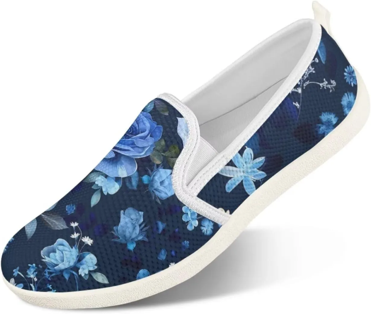 chaqlin Driving Loafers Fashion Women Mesh Flat Shoes Non Slip Wide Width Athletic Sneakers for Men Work Office Clipper