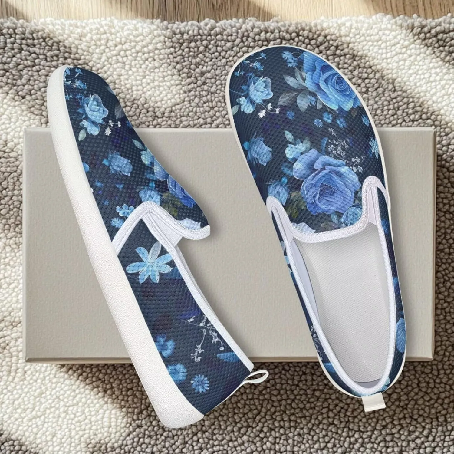 chaqlin Driving Loafers Fashion Women Mesh Flat Shoes Non Slip Wide Width Athletic Sneakers for Men Work Office Clipper