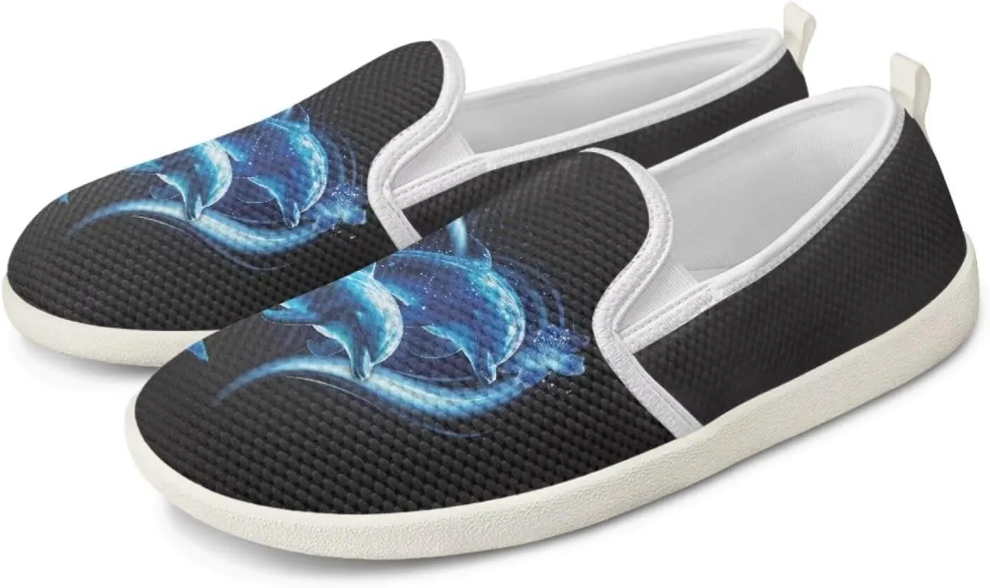 chaqlin Loafers for Women Flat Drop in Low Top Clipper Slip On Beach Travel Comfy Tennis Shoes Fashion Dress Loafers