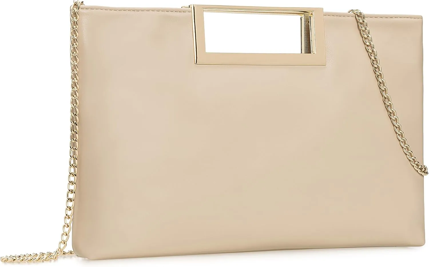 CHARMING TAILOR Fashion PU Leather Handbag Stylish Women Convertible Clutch Purse