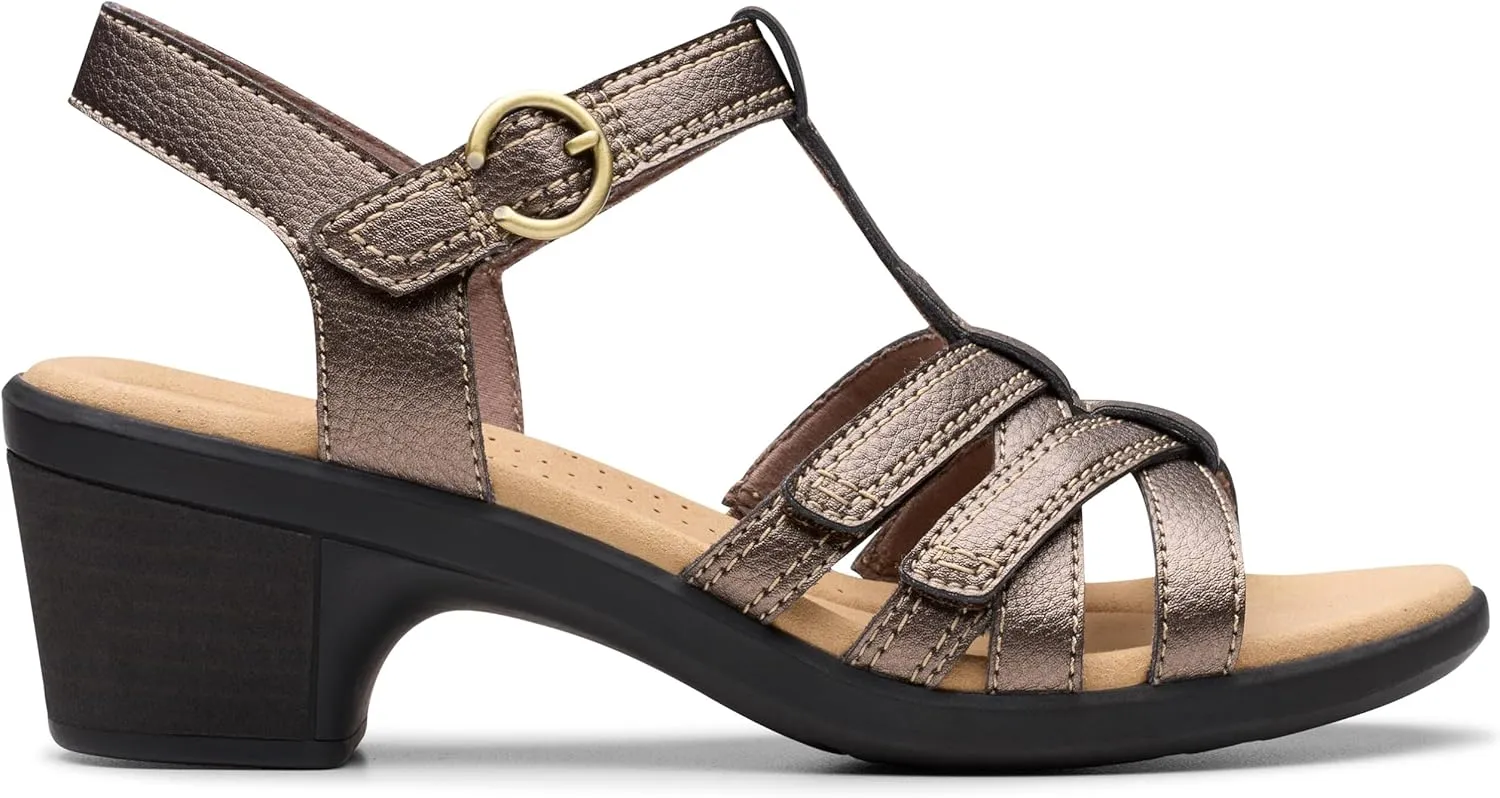 Clarks Women's Emily2 Rose Heeled Sandal