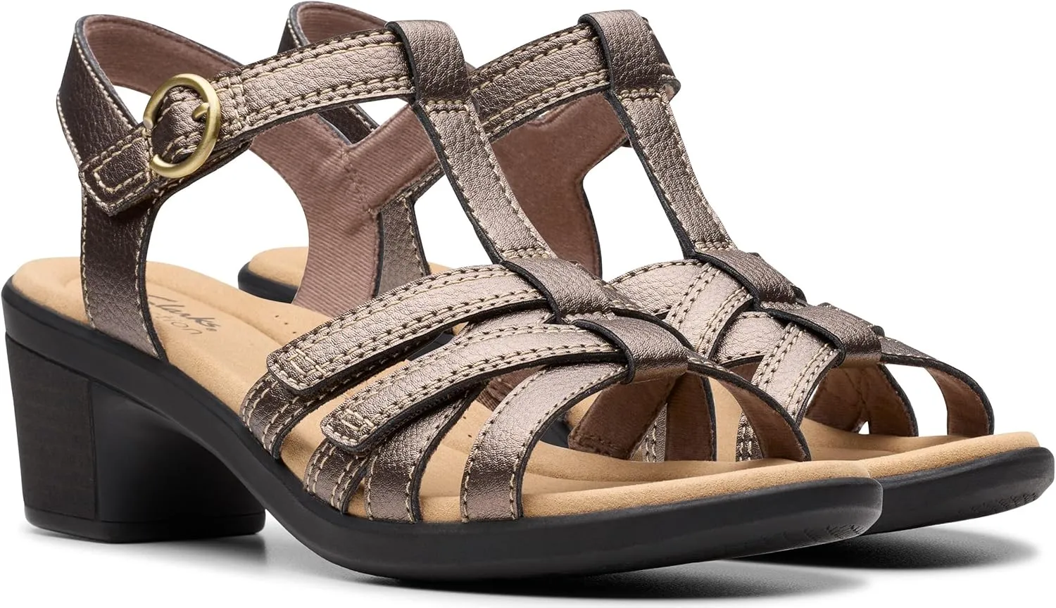 Clarks Women's Emily2 Rose Heeled Sandal
