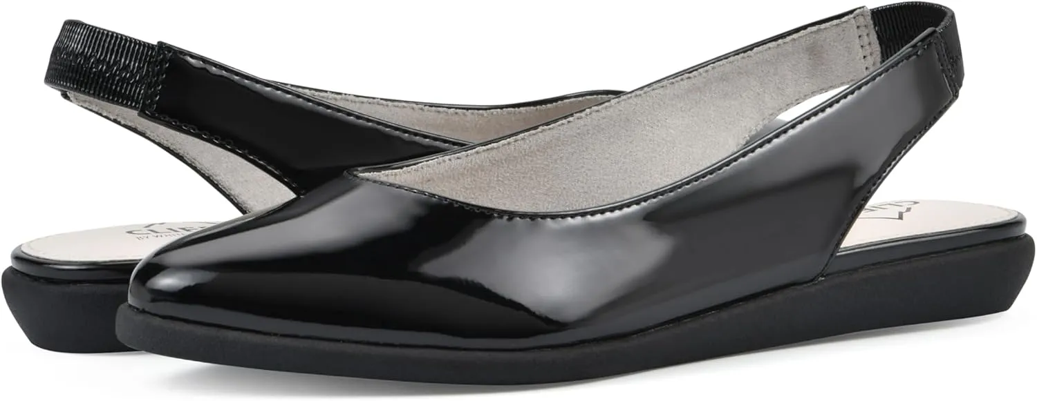 CLIFFS BY WHITE MOUNTAIN Women's Memory Slingback Loafer Flat